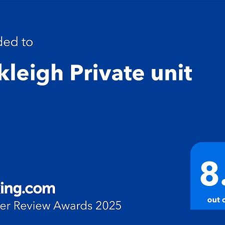 Villa Oakleigh Private Unit Esterno foto